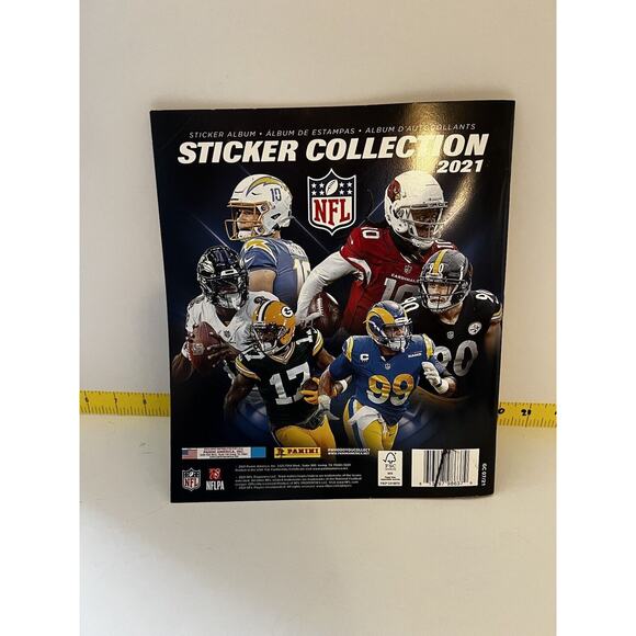 2021 Panini NFL Soft Cover Sticker Collection Album Book NEW UNUSED OUT OF PRINT - Picture 2 of 4